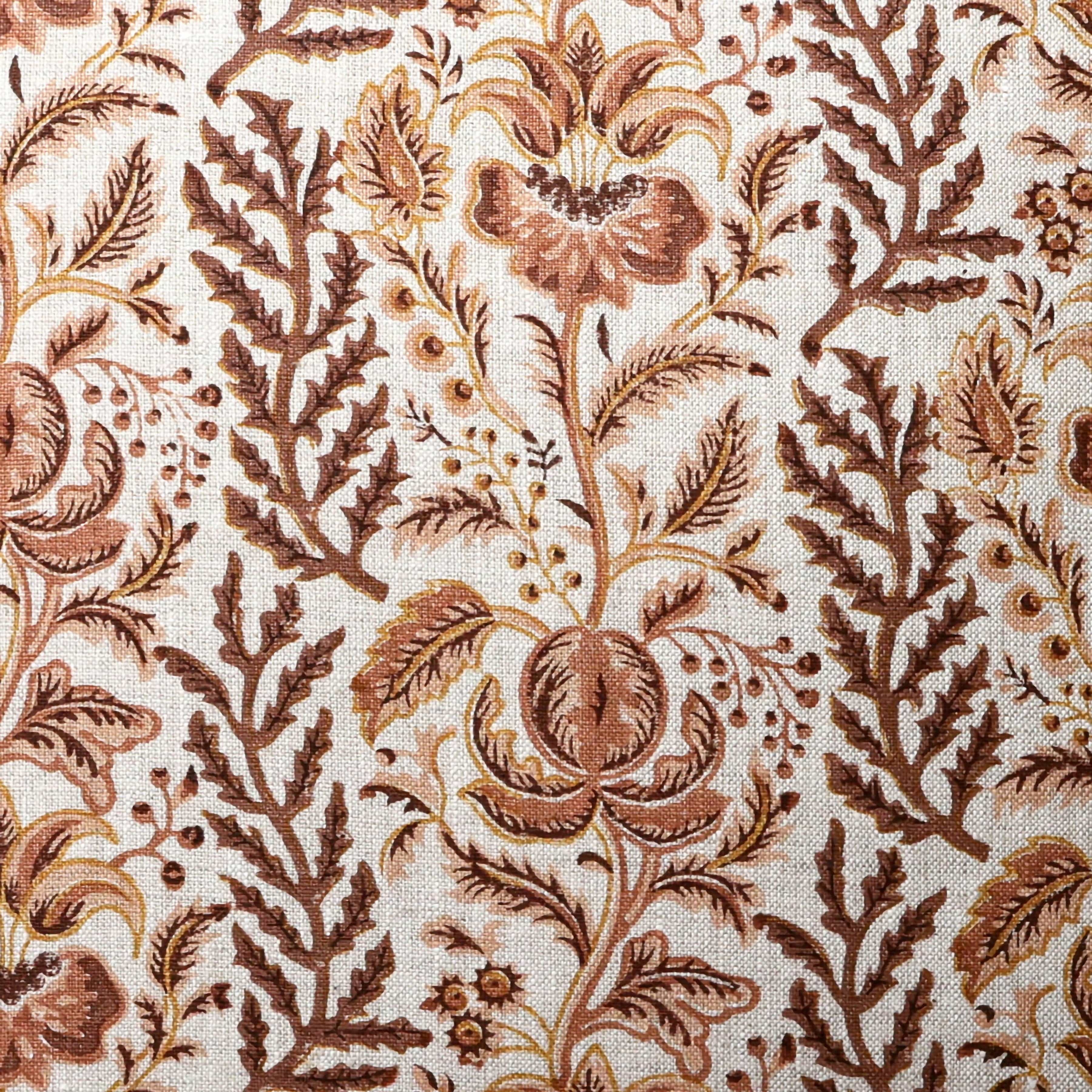 The Citizenry Lia Block Print Pillow | Clay - Image 5