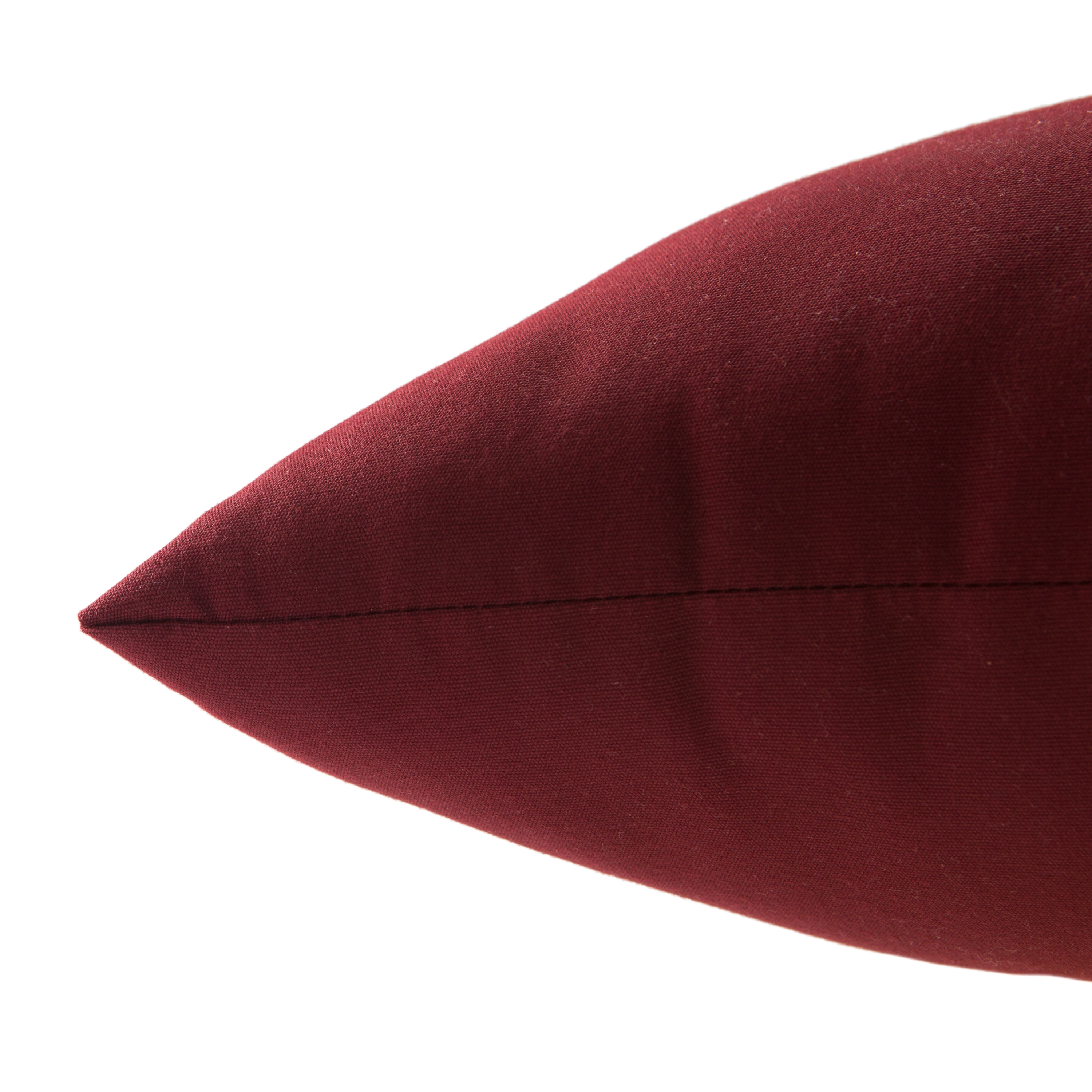 Design (US) Maroon 17"X17" Pillow - Image 2