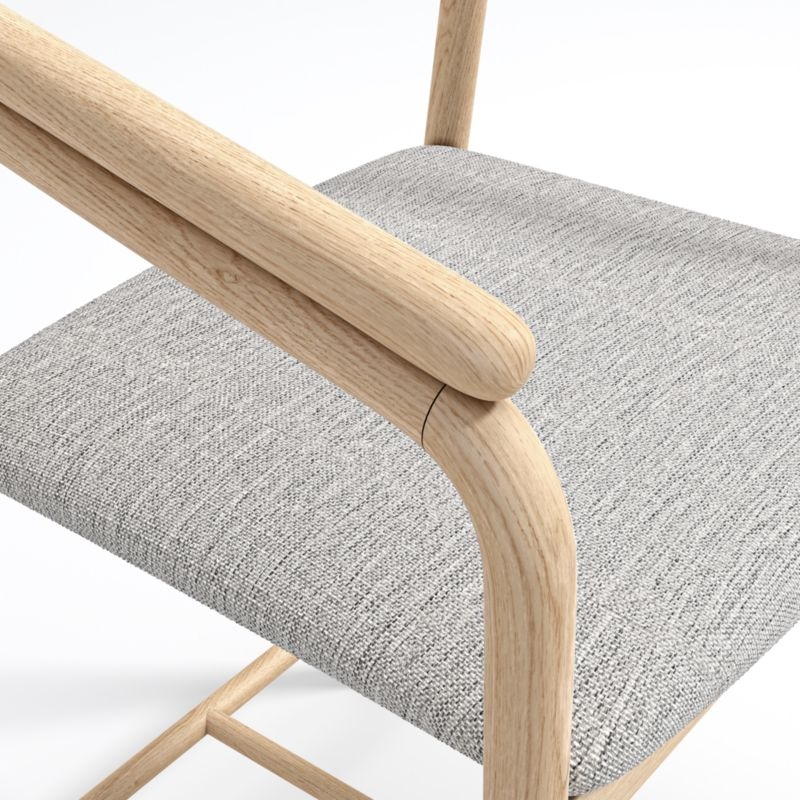 Redonda Wood Upholstered Counter Stool - Image 4