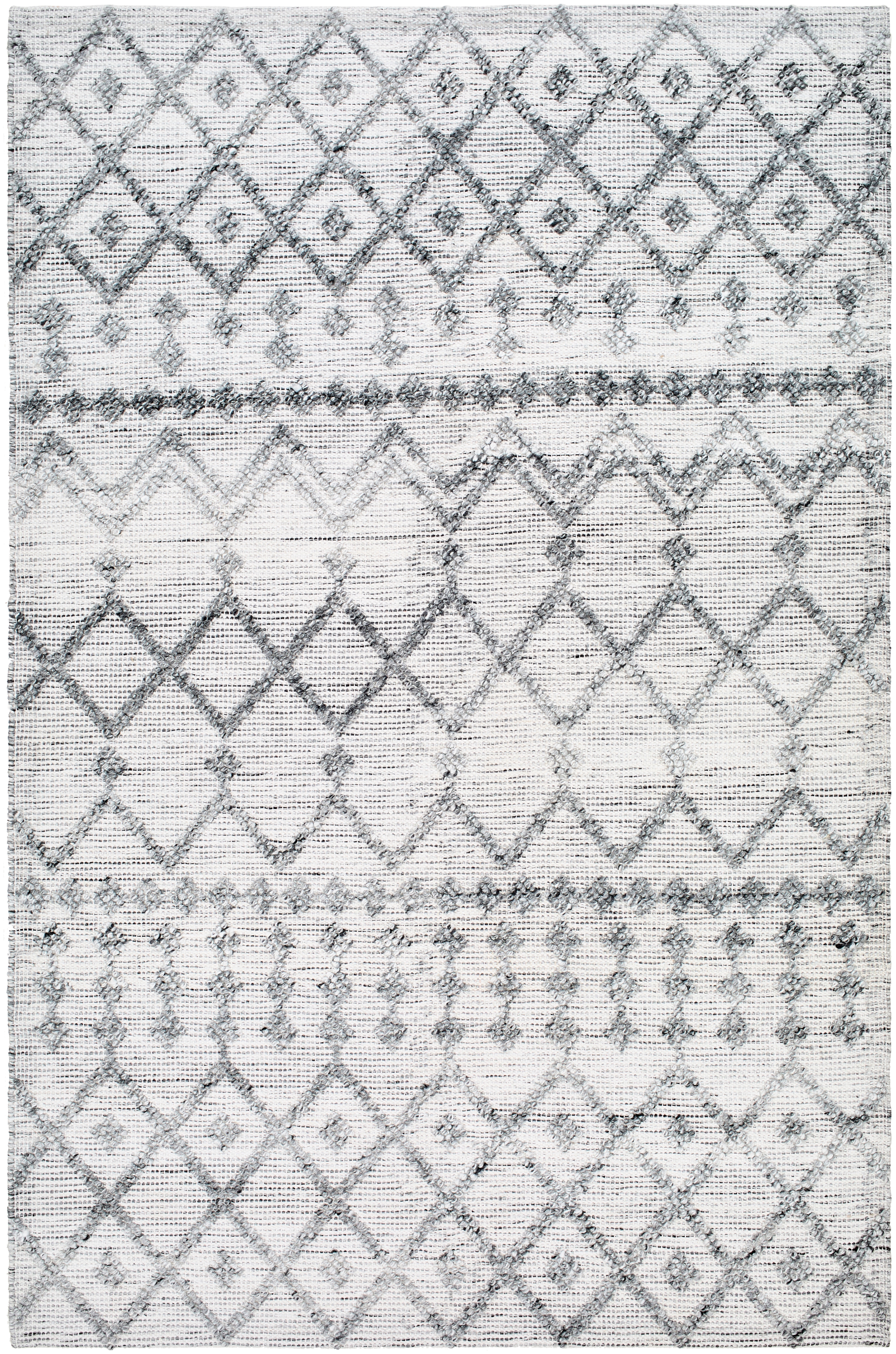 Napoli Gray Indoor 8' x 10' Handmade Rug - Image 0