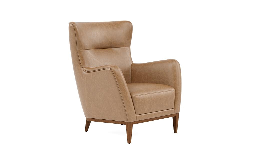 Fisher Leather Accent Chair - Image 1