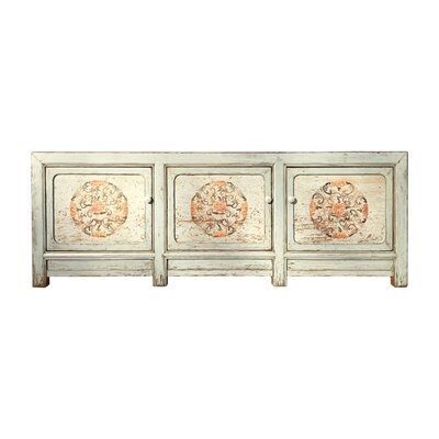 Lily's Living 71 In. Wide Patina Finish Reclaimed Wood Flora Media Cabinet - Image 0