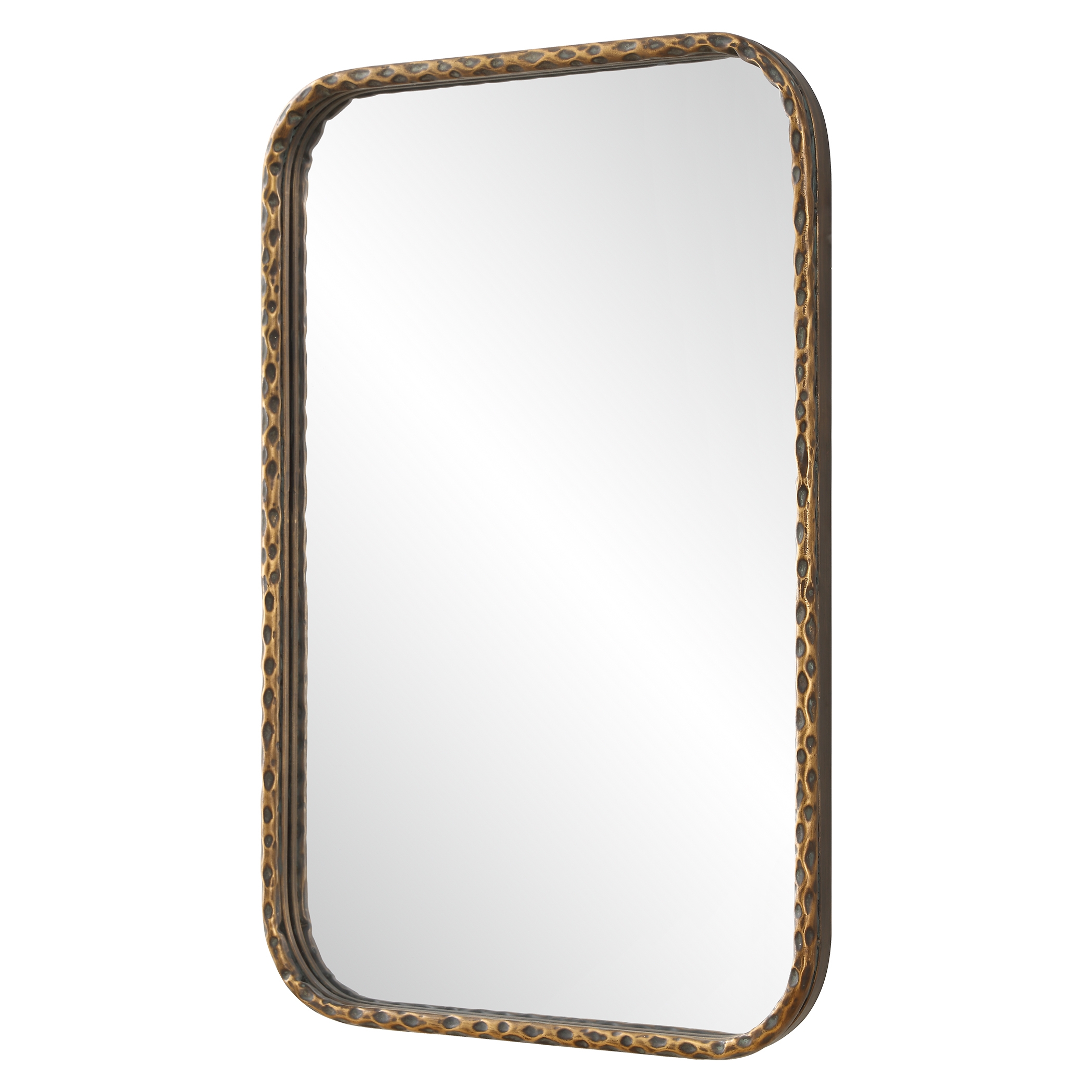A Little Knotty Bronze Vanity Mirror - Image 3