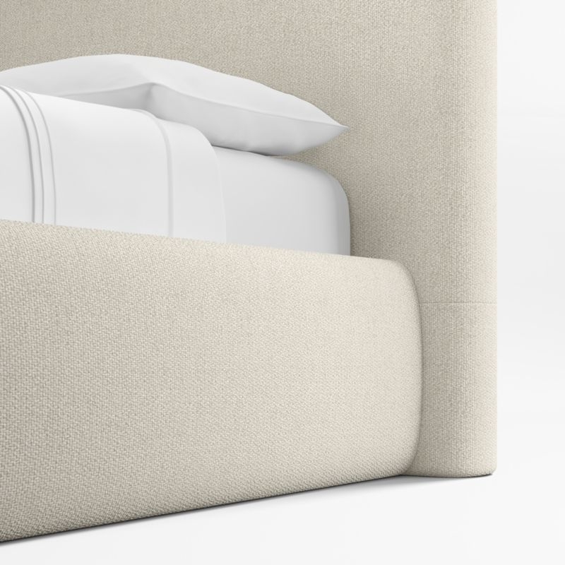 Anneli Ivory Upholstered California King Bed - Image 5