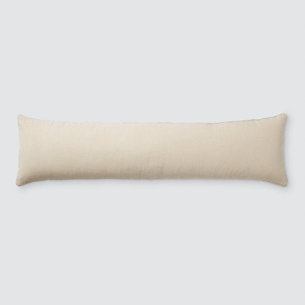 The Citizenry Contigo Lumbar Pillow | 12" x 48" | Grey - Image 7