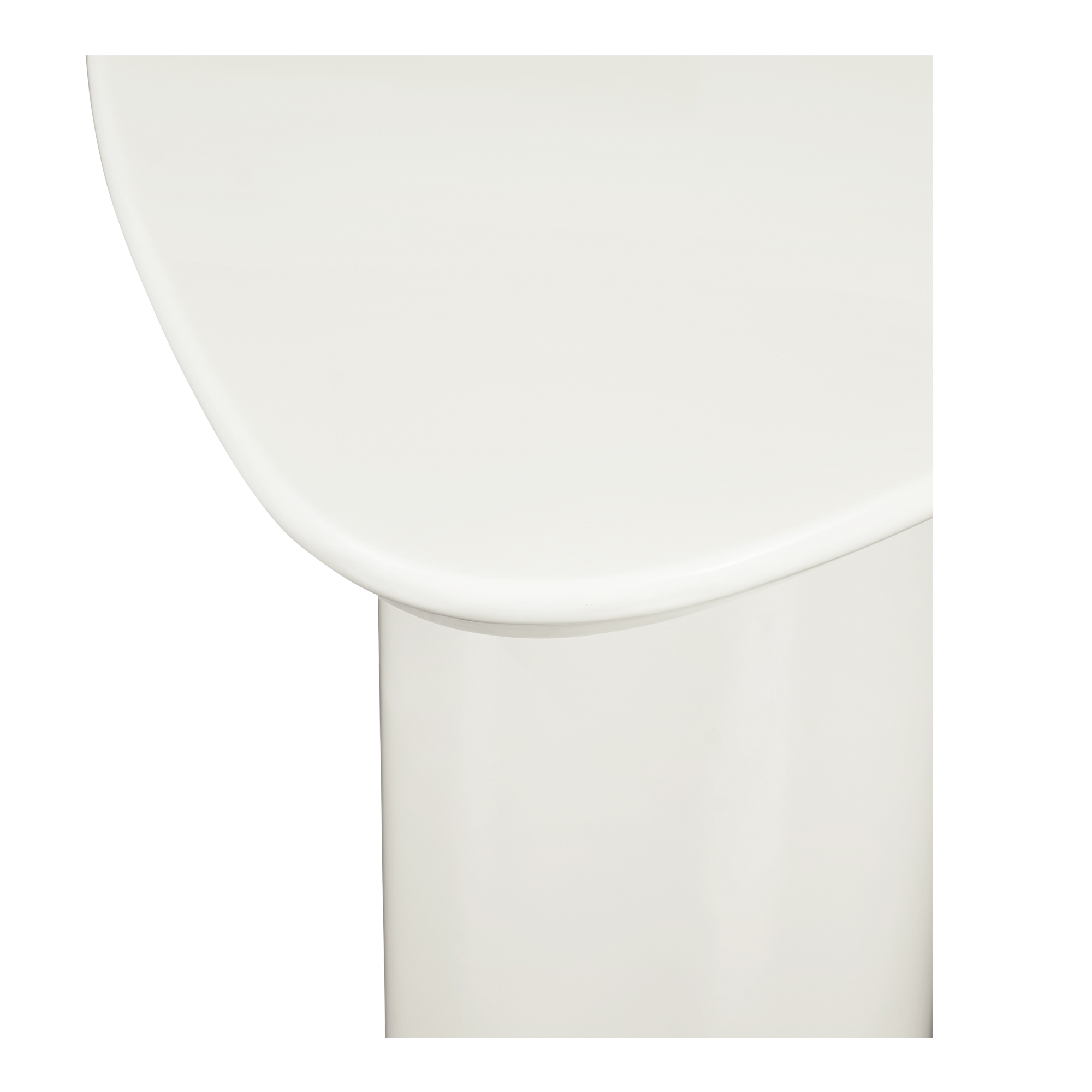 Eden Accent Table Ivory Lacquer - Image 3