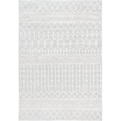 Asaph Boho Distressed Non-Shedding Stain Resistant Living Room Bedroom Area Rug, 8' X 10' - Image 0