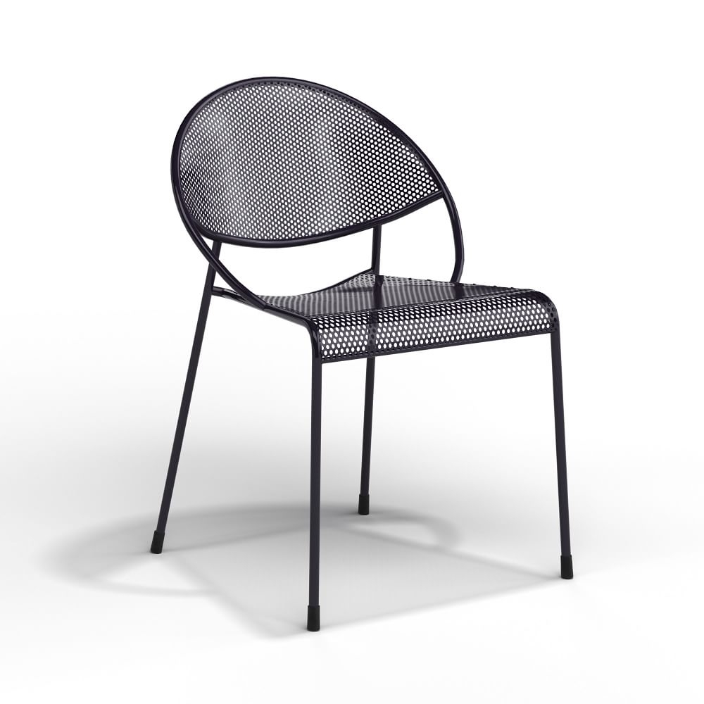 Hula Outdoor Chair, Ink Black - Image 0