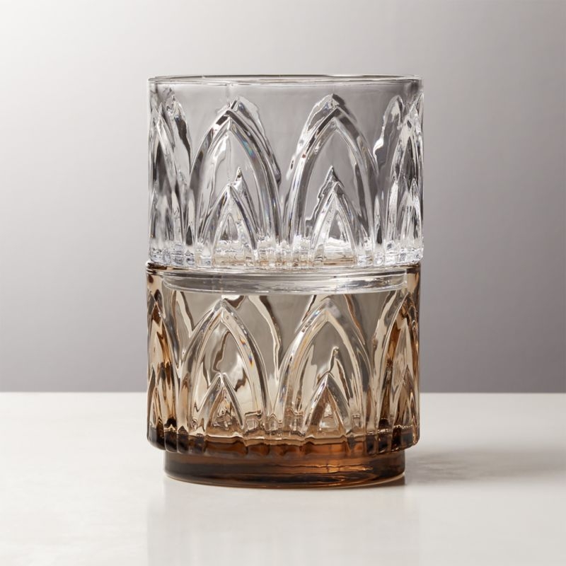 Buchanan Clear Stacking Double Old-Fashioned Glass - Image 3