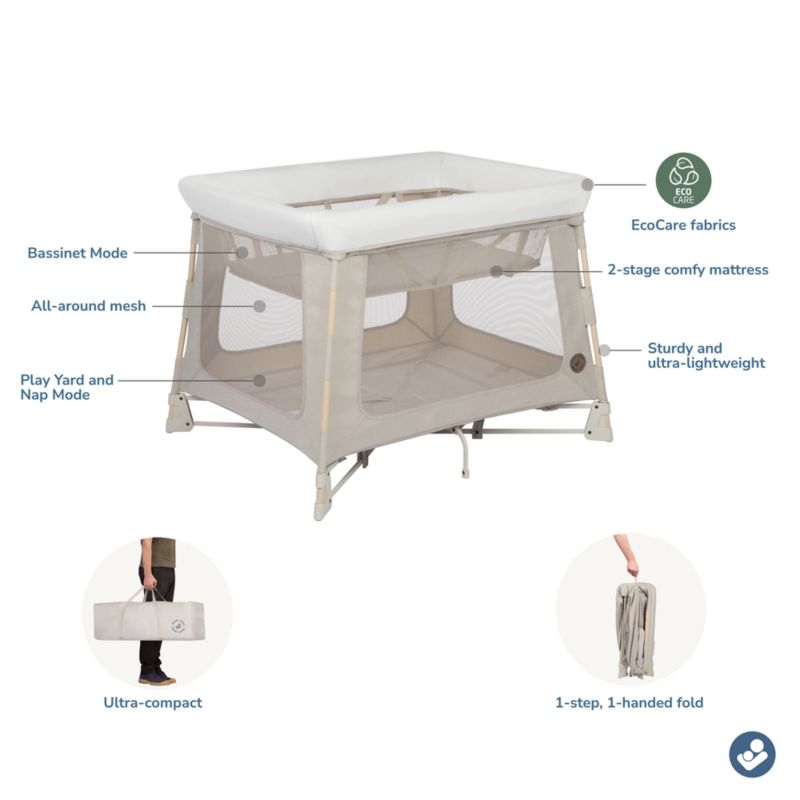 Maxi-Cosi ® Swift Classic Oat Baby Play Yard - Image 10