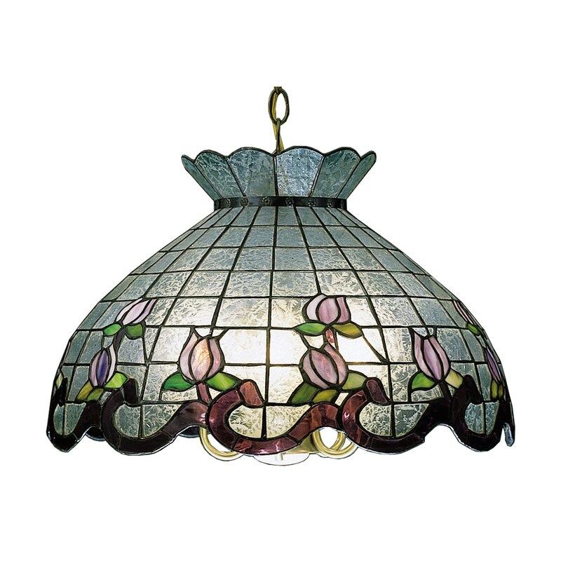 Meyda Lighting Roseborder Unique / Statement Dome Pendant - Image 0