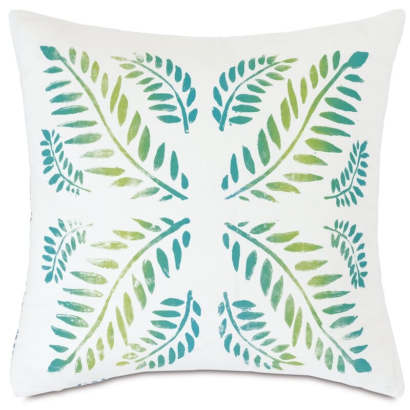 Eastern Accents Cerromar Cotton Floral Throw Pillow - Image 0