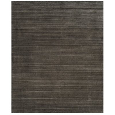 Thendara Cotton/Wool Charcoal Area Rug - Image 0