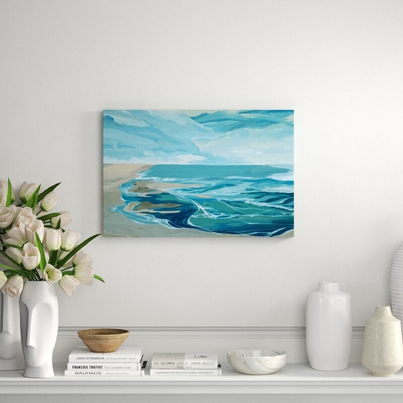 Chelsea Art Studio Fine Beach I by Barclay Butera - Wrapped Canvas Painting - Image 0