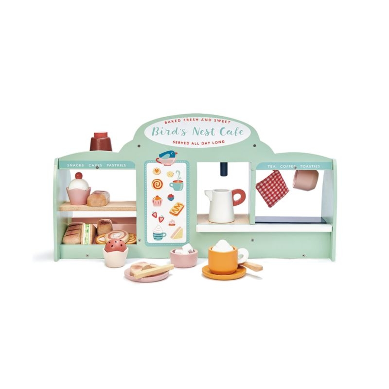 Tender Leaf Bird's Nest Cafe Kids Wooden Playset - Image 3