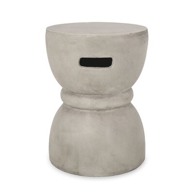 Stone/Concrete Side Table - Image 0
