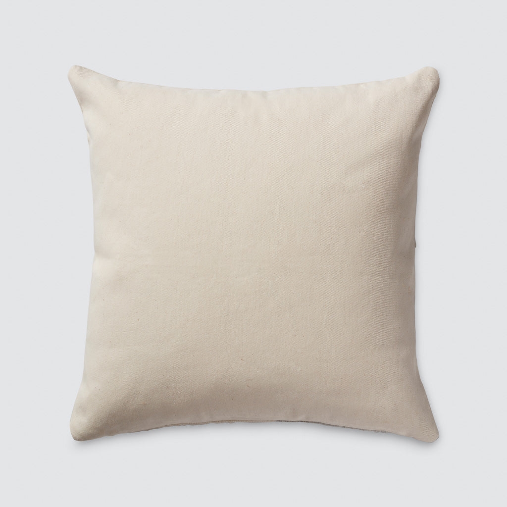 The Citizenry Pedazo Pillow | 20" x 20" | Grey - Image 7