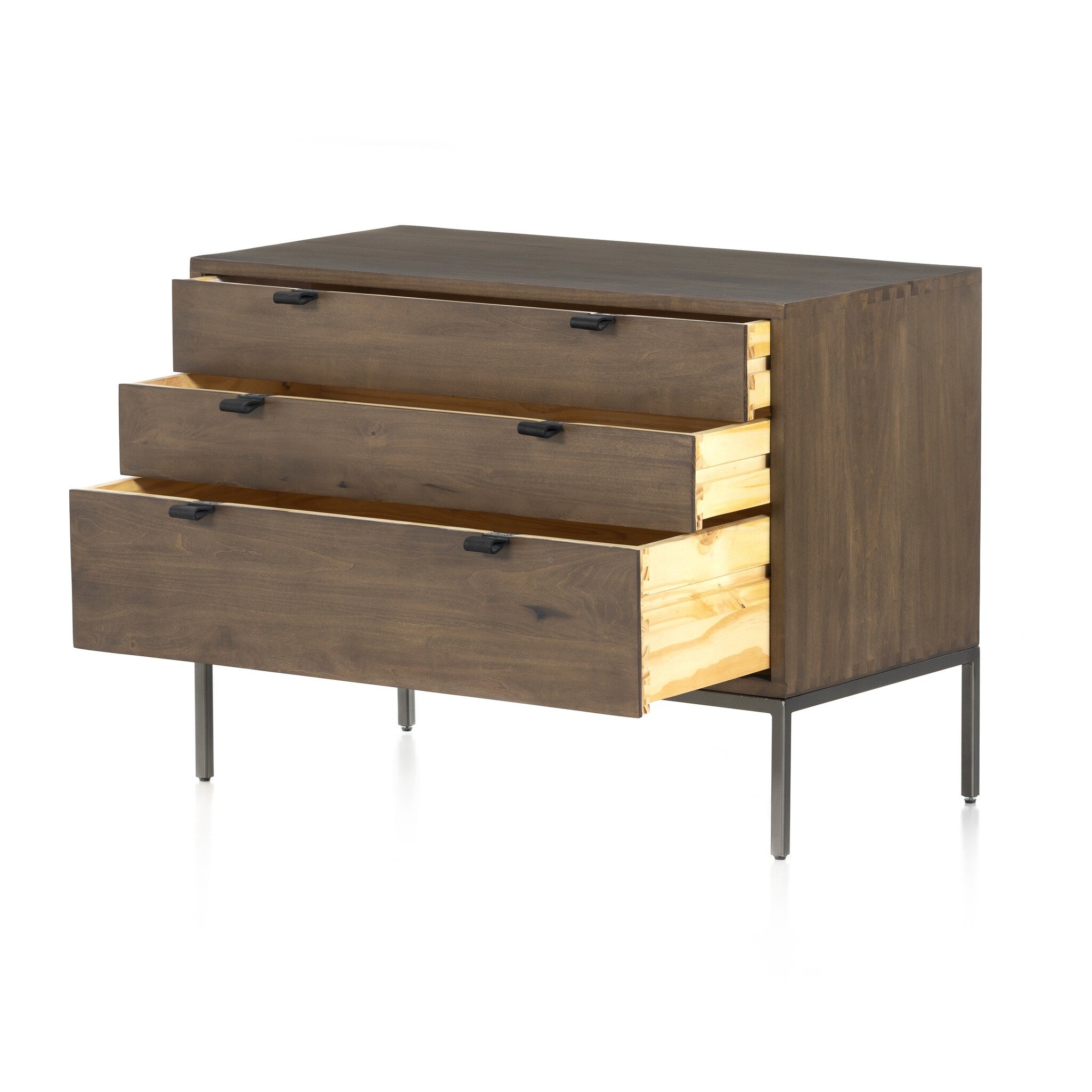 Trey Large Nightstand - Auburn Poplar - Image 4