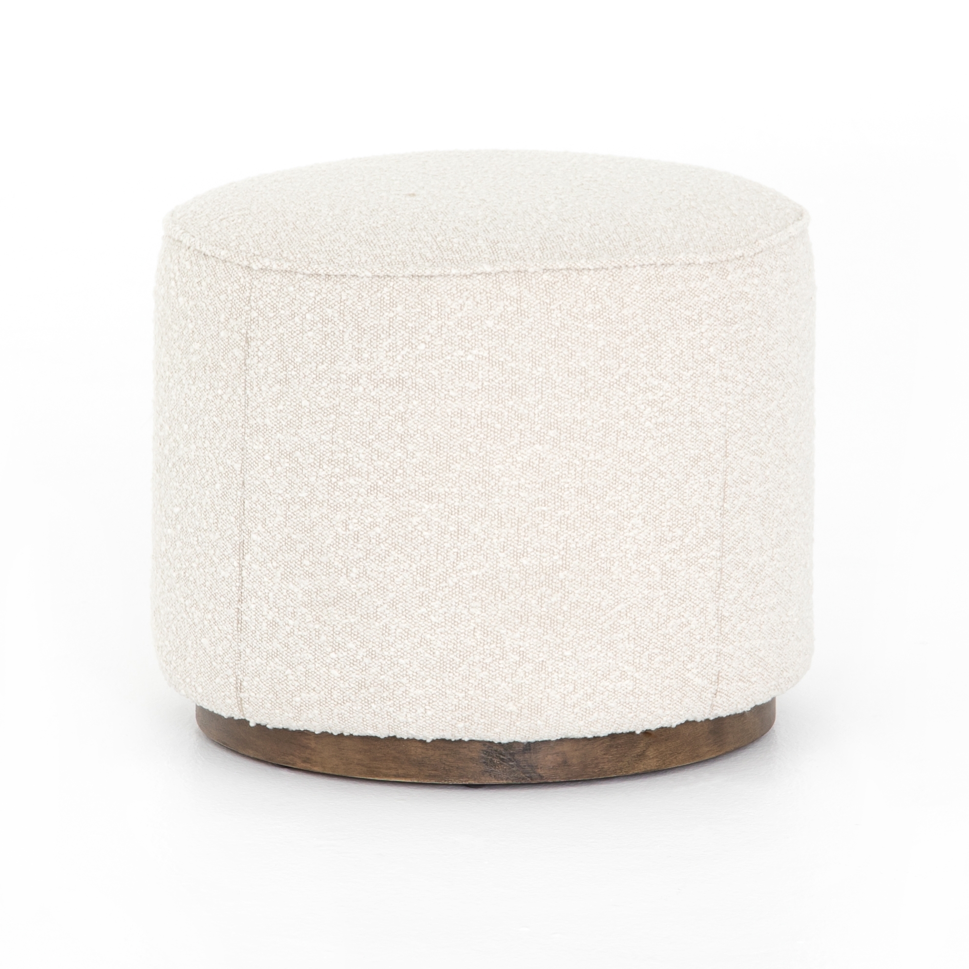 Sinclair Round Ottoman-Knoll Natural - Image 4