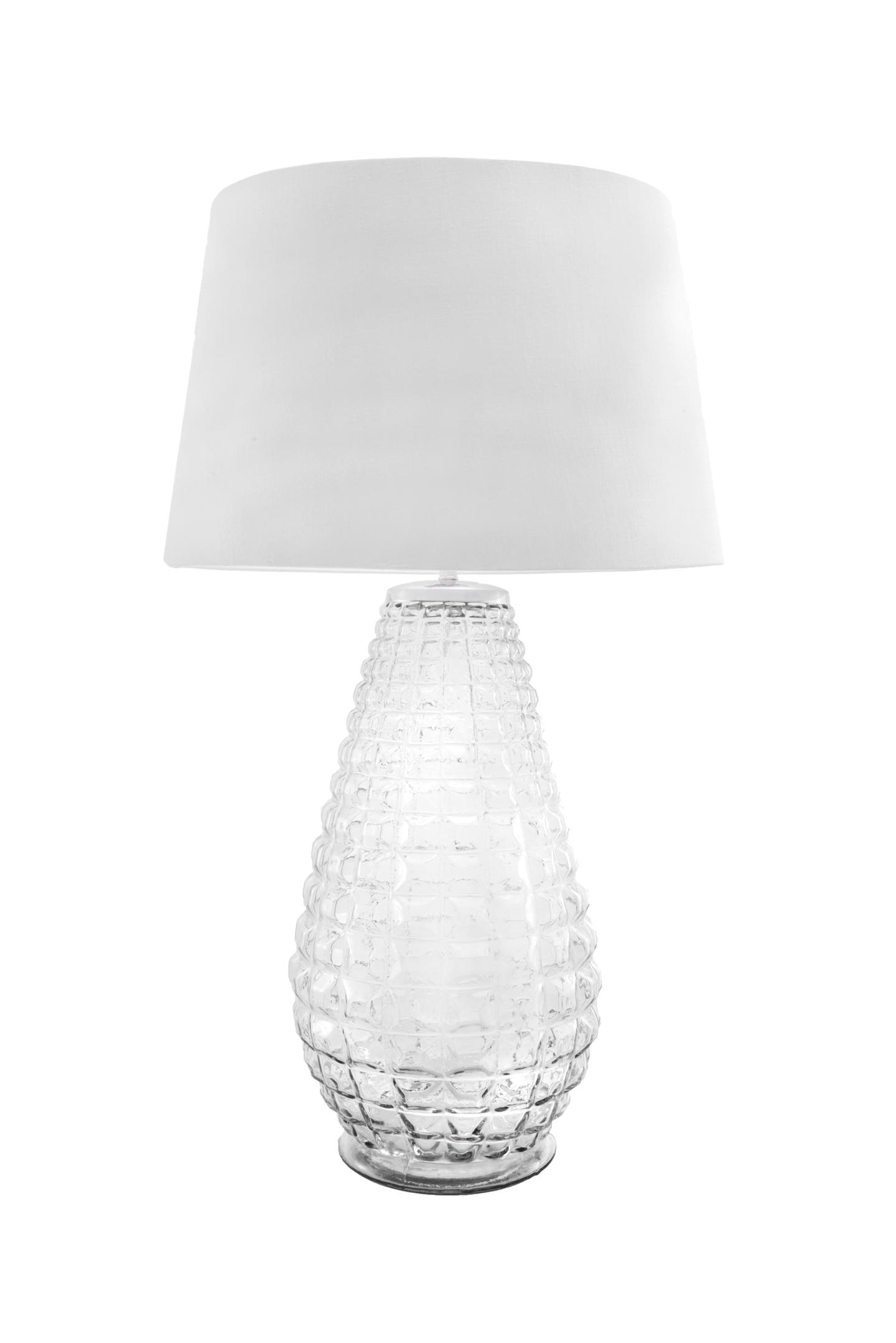 Elyria 28" Glass Table Lamp - Image 1