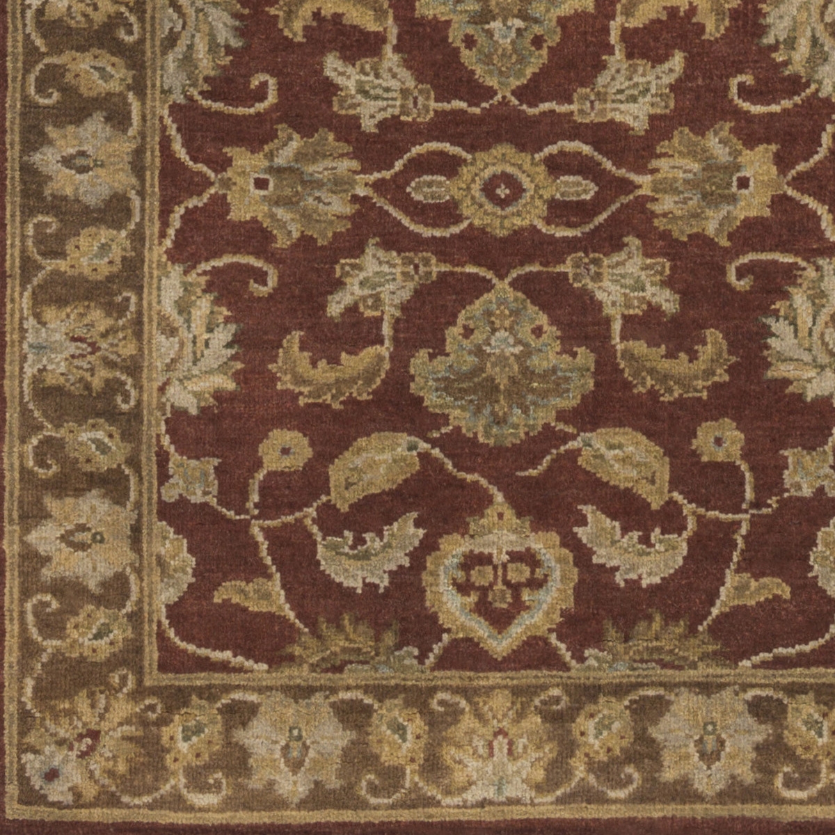 Alanya Brown Indoor 2' x 3' Handmade Rug - Image 1