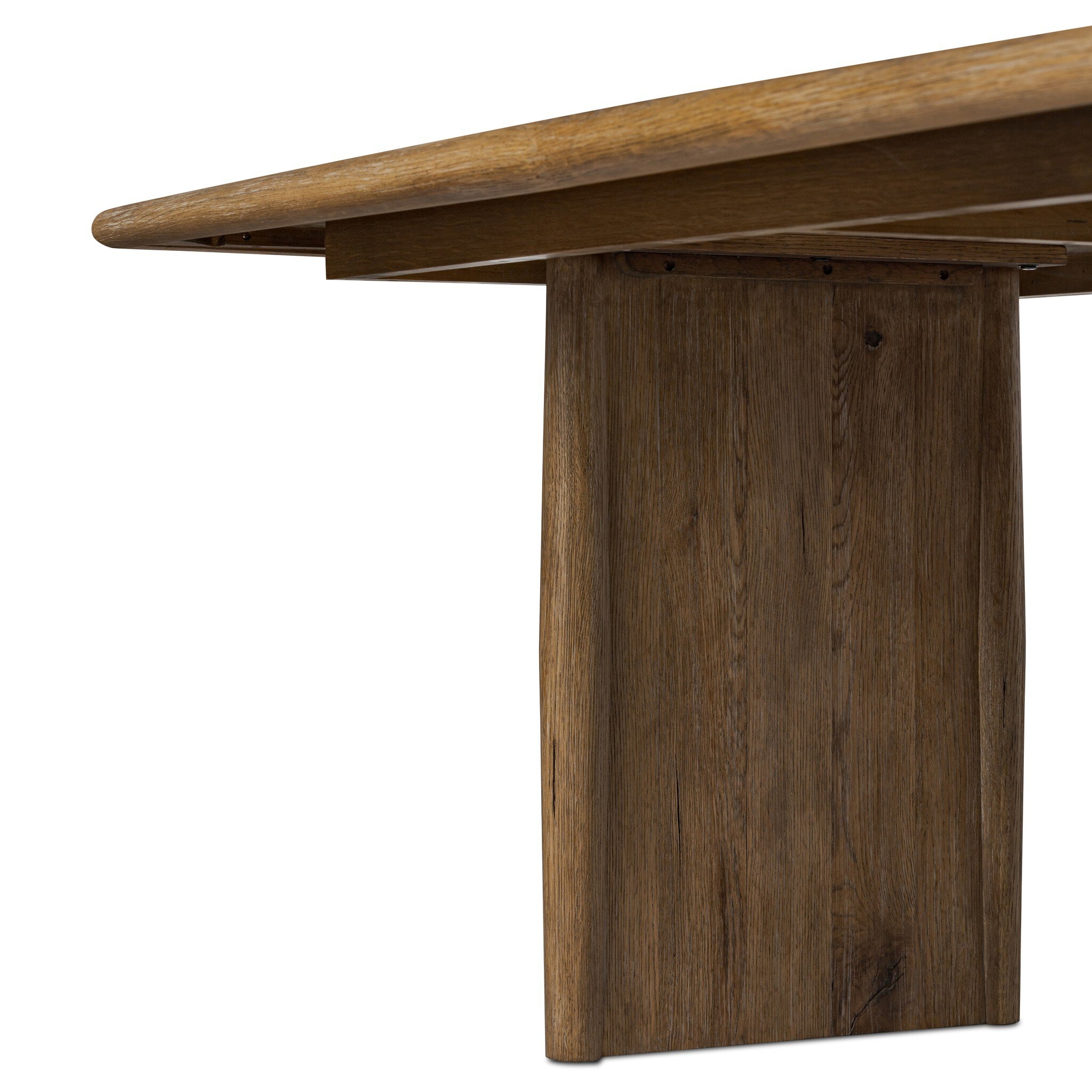 Glenview Dining Table - Weathered Oak Veneer - Image 9