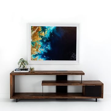 Framed Print, Abstract Sea, 46"x36" - Image 1