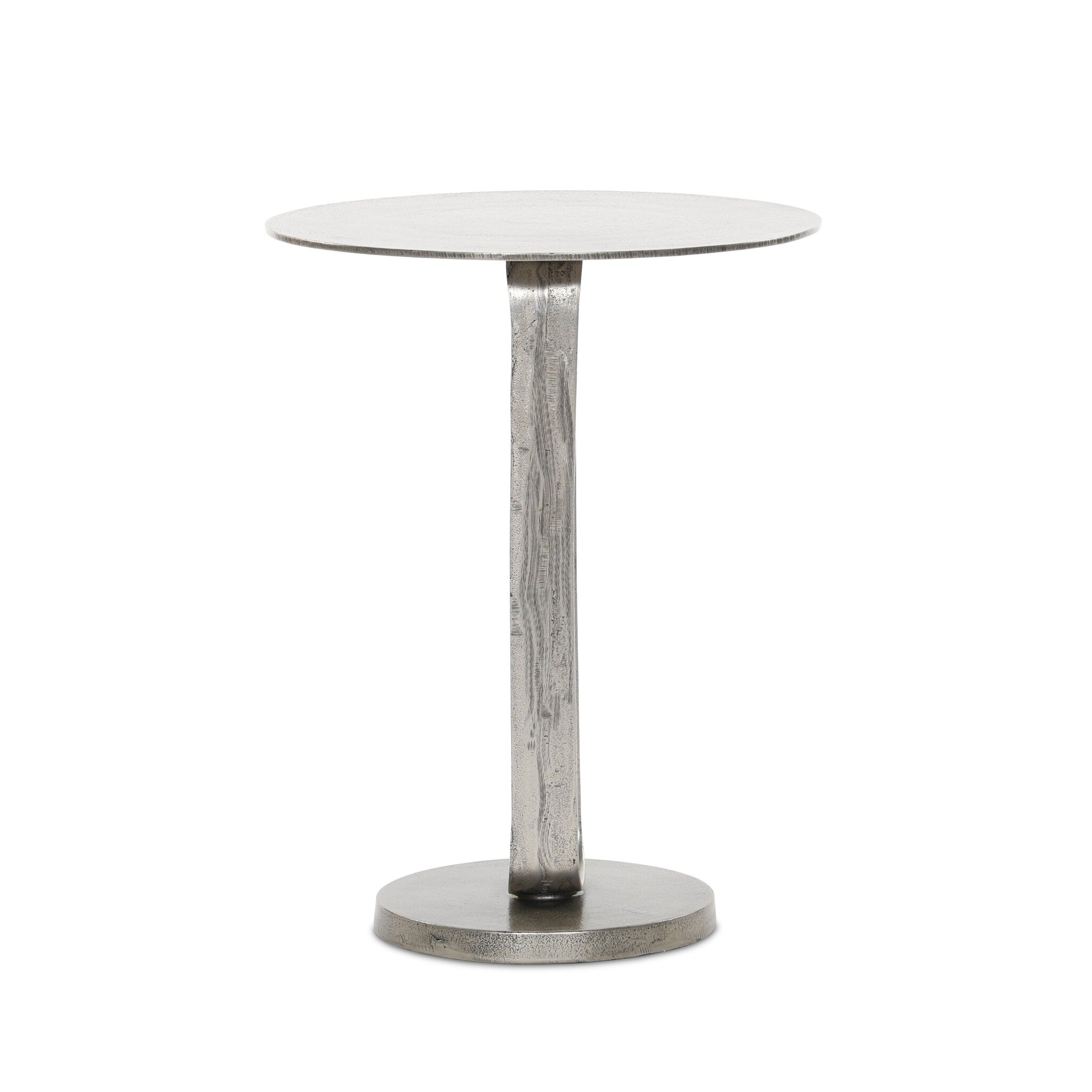 Douglas End Table - Raw Antique Nickel - Image 2