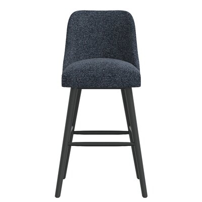 Mid-Century Modern Stool With Rounded Shape In Reserve - Image 0