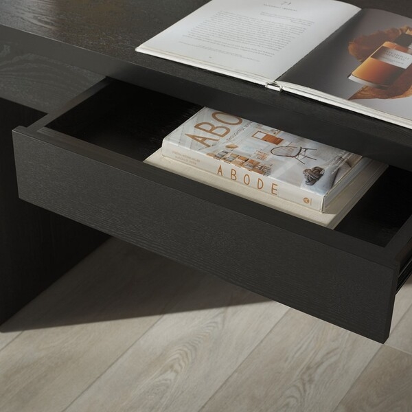 Deborah Wood Desk - Black - Image 2