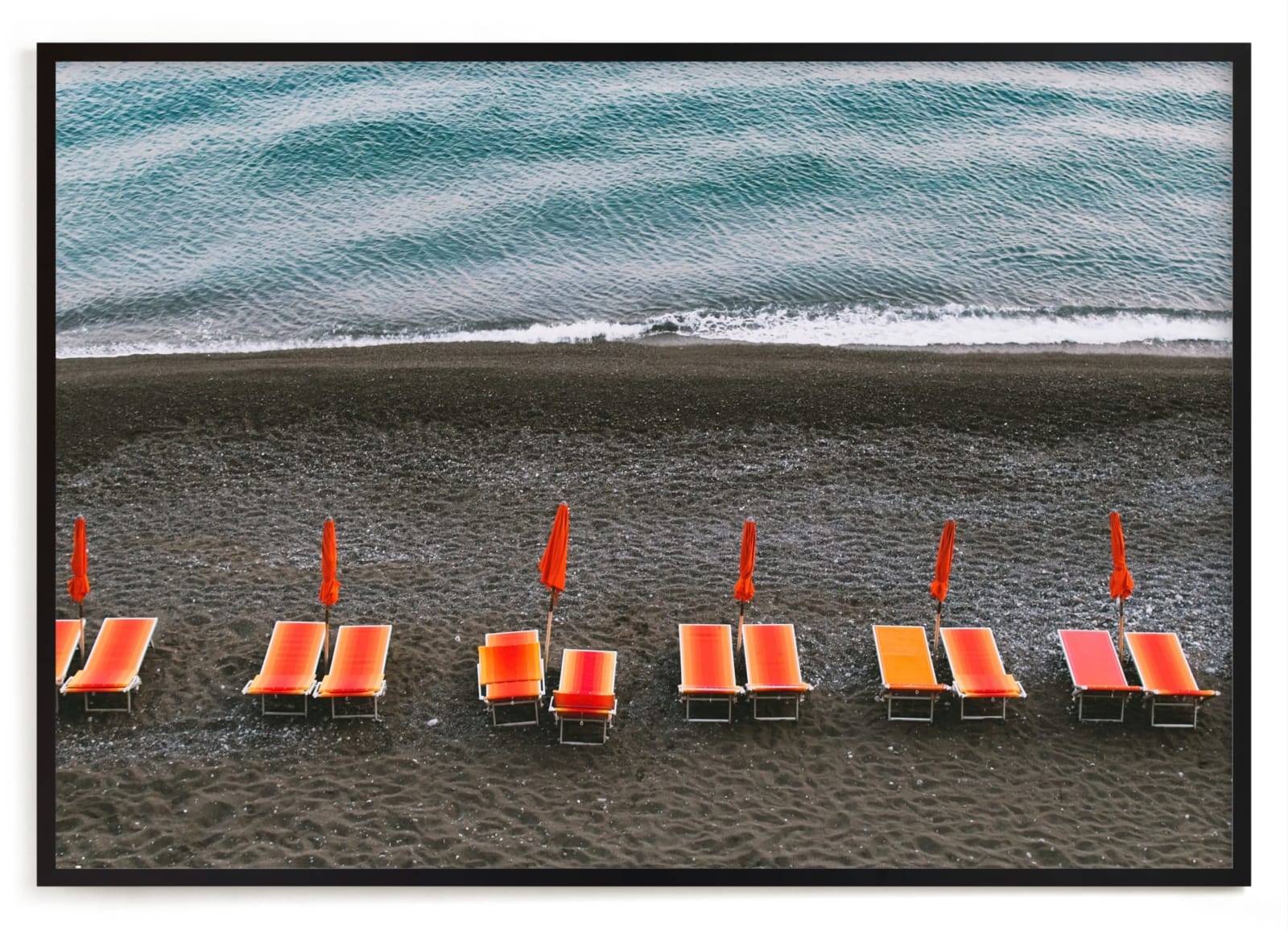 Positano Spiaggia Limited Edition Fine Art Print 2 - Image 0