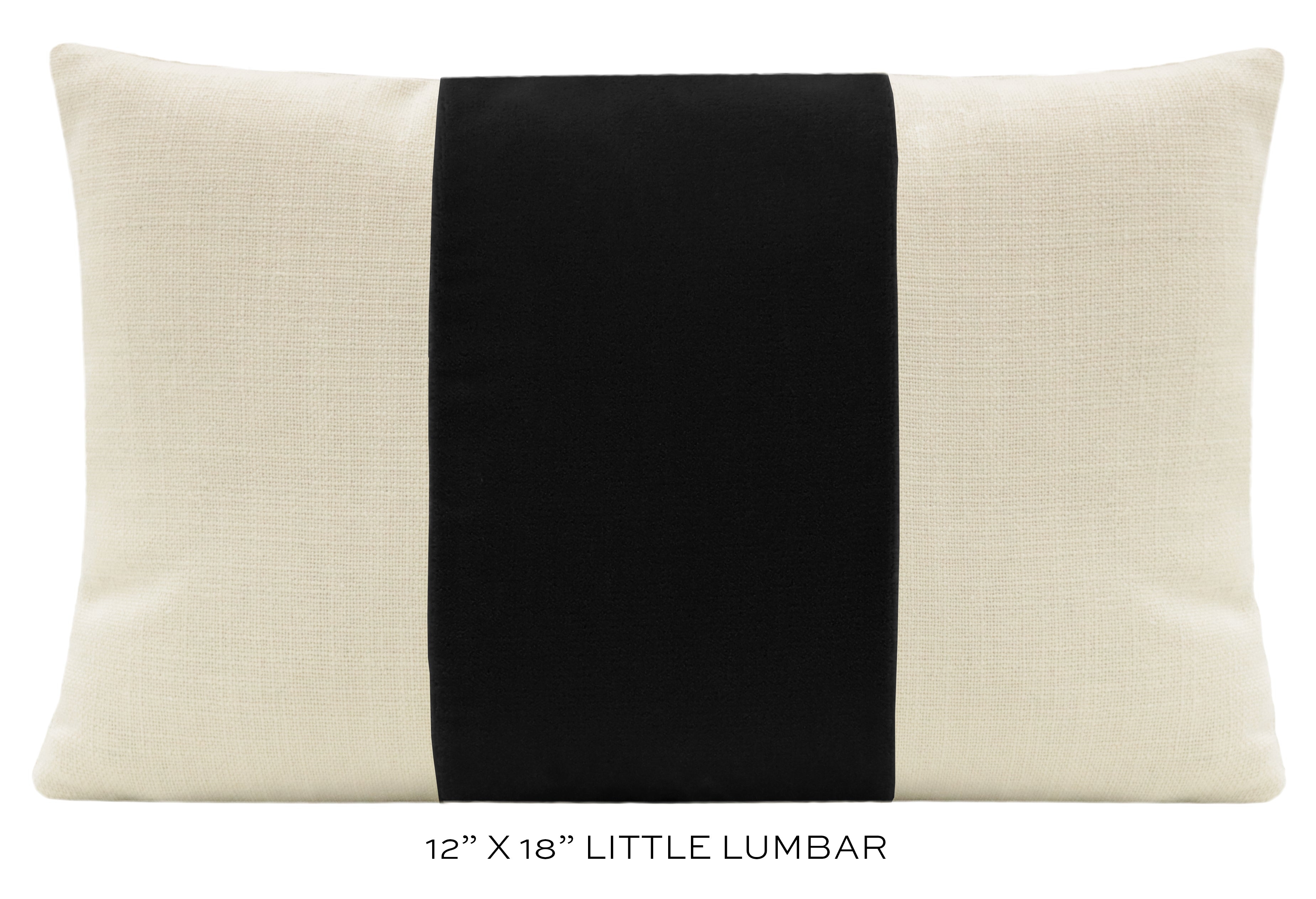 PANEL :: MOHAIR VELVET // CAVIAR - 14" X 36" - Image 3