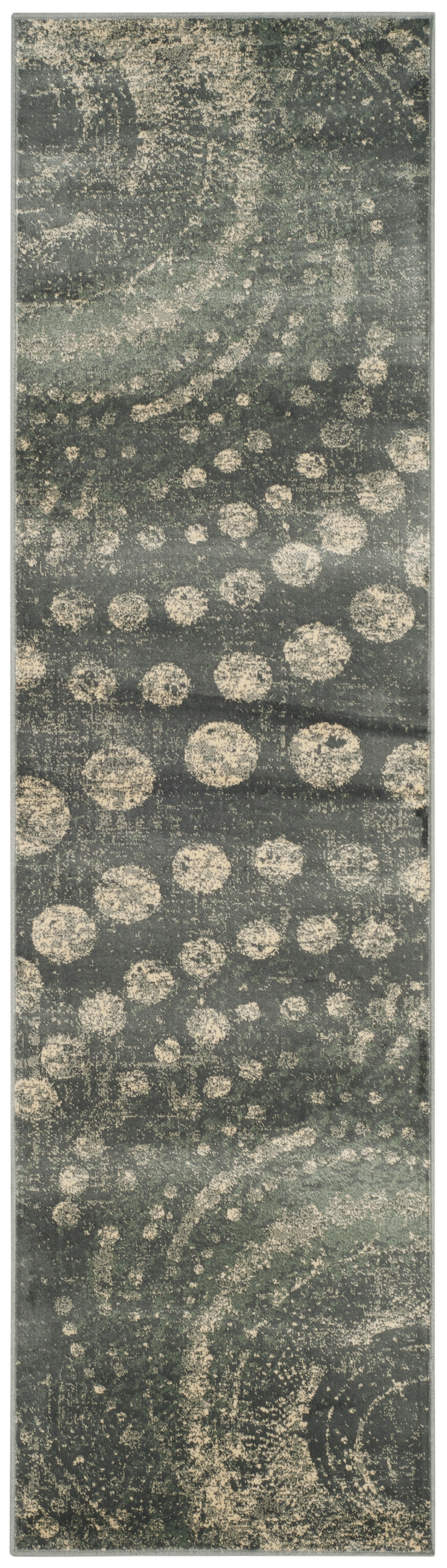 Arlo Home Woven Area Rug, CNV749-2770, Light Grey/Multi,  2' 2" X 8' - Image 0