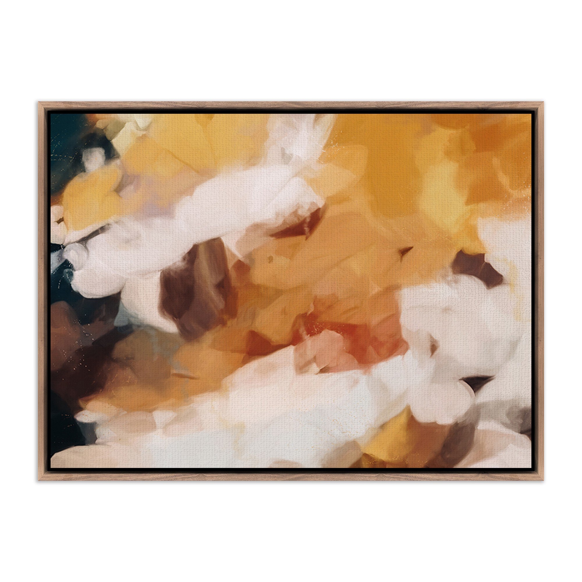 Clay by Patricia Vargas - Rustic Walnut Floater - Image 0