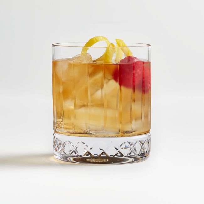 Natala Faceted Double Old-Fashioned Glass - Image 0