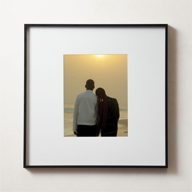 An Alternate Arrival with Black Frame 24"x24" - Image 0