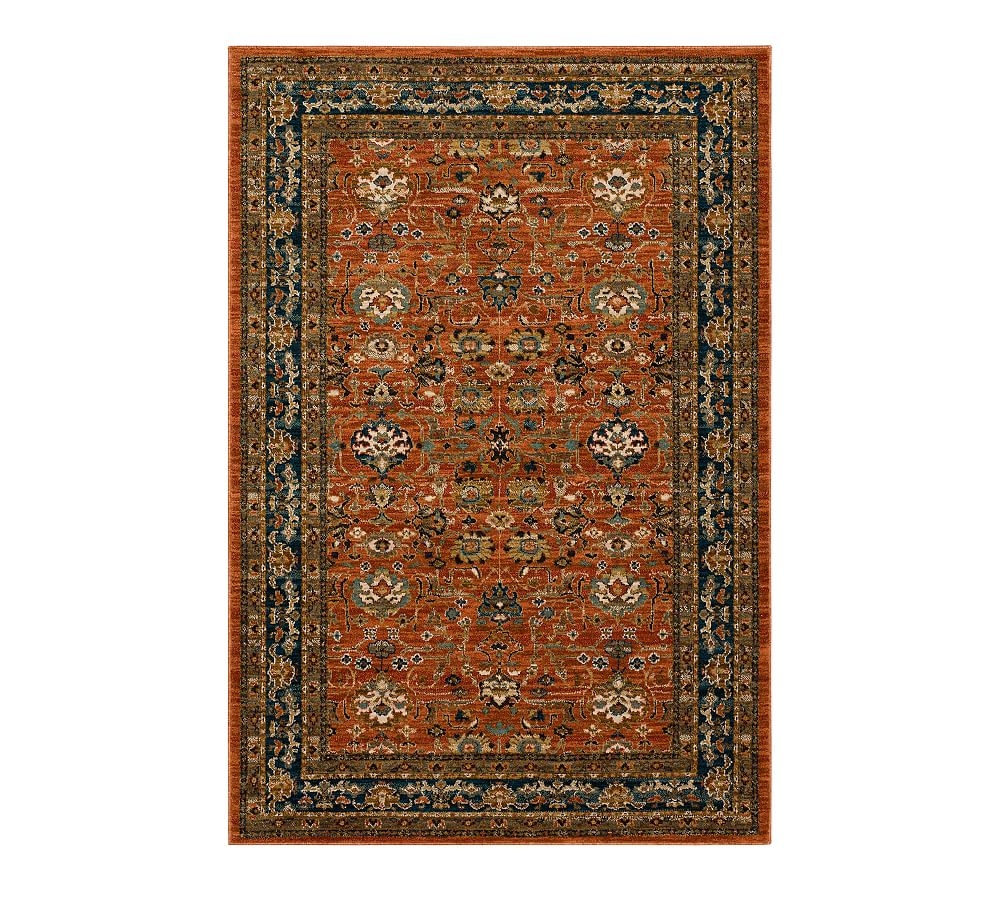 Eugenia Persian-Style Performance Rug, 9' 6" x 12' 11", Red Multi - Image 0