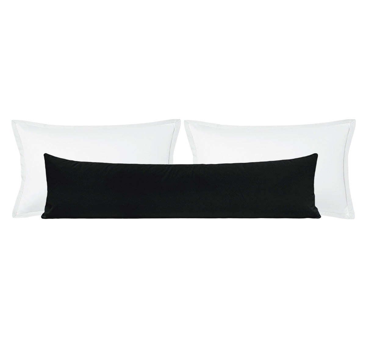 THE XL LUMBAR :: SIGNATURE VELVET // NOIR - BY THE YARD - Image 0