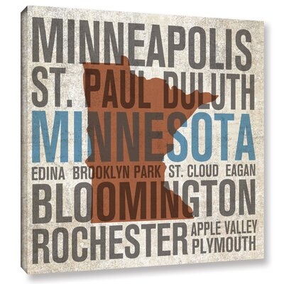 Minnesota Gallery Wrapped Canvas - Image 0