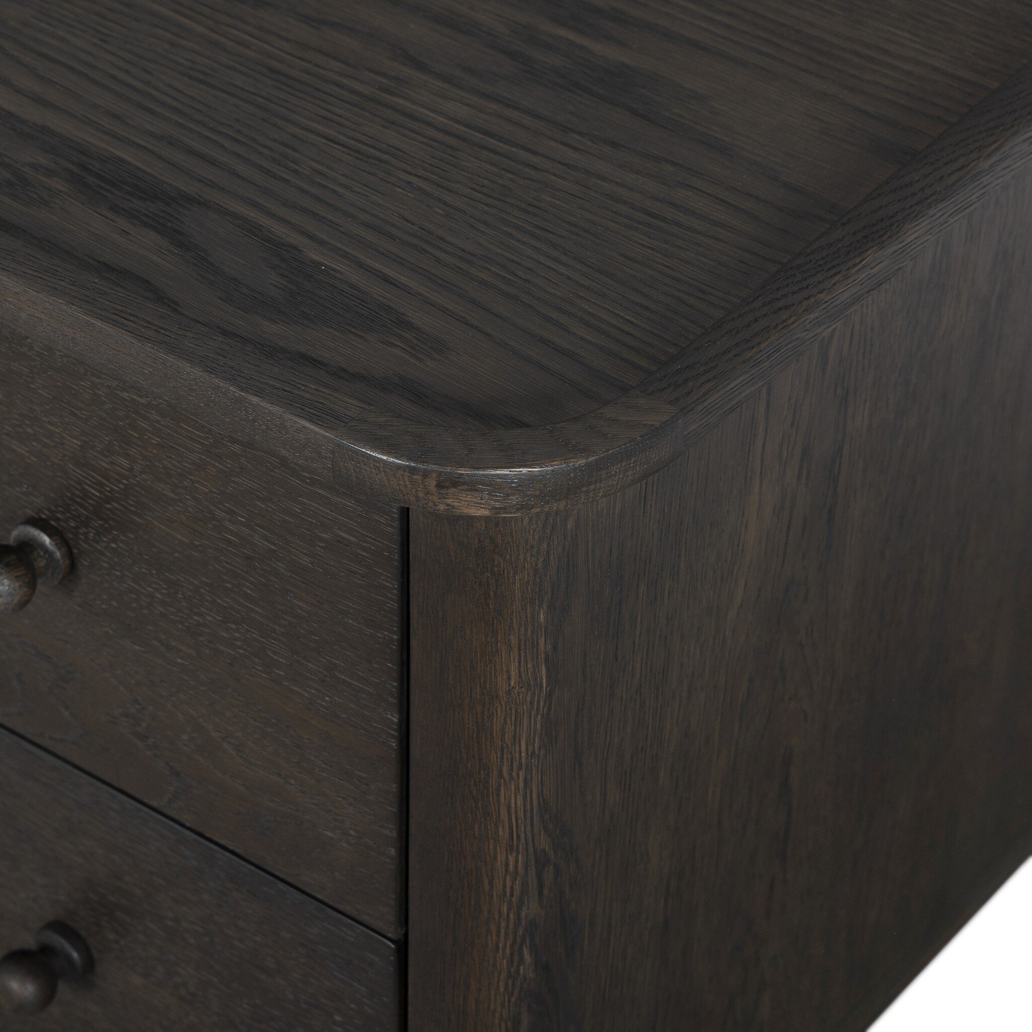 Franny Nightstand - Espresso Oak Veneer by Amber Lewis x Four Hands - Image 8