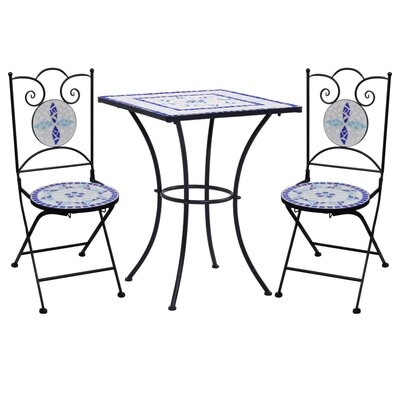 Valentia Square 2 - Person 23.62" Long Dining Set - Image 0