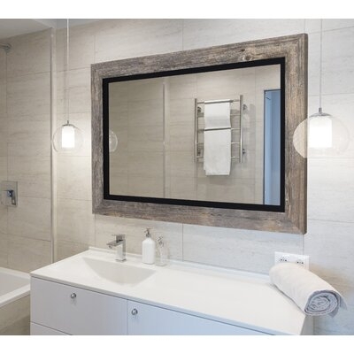 Portwood Distressed Bathroom / Vanity Mirror - Image 0