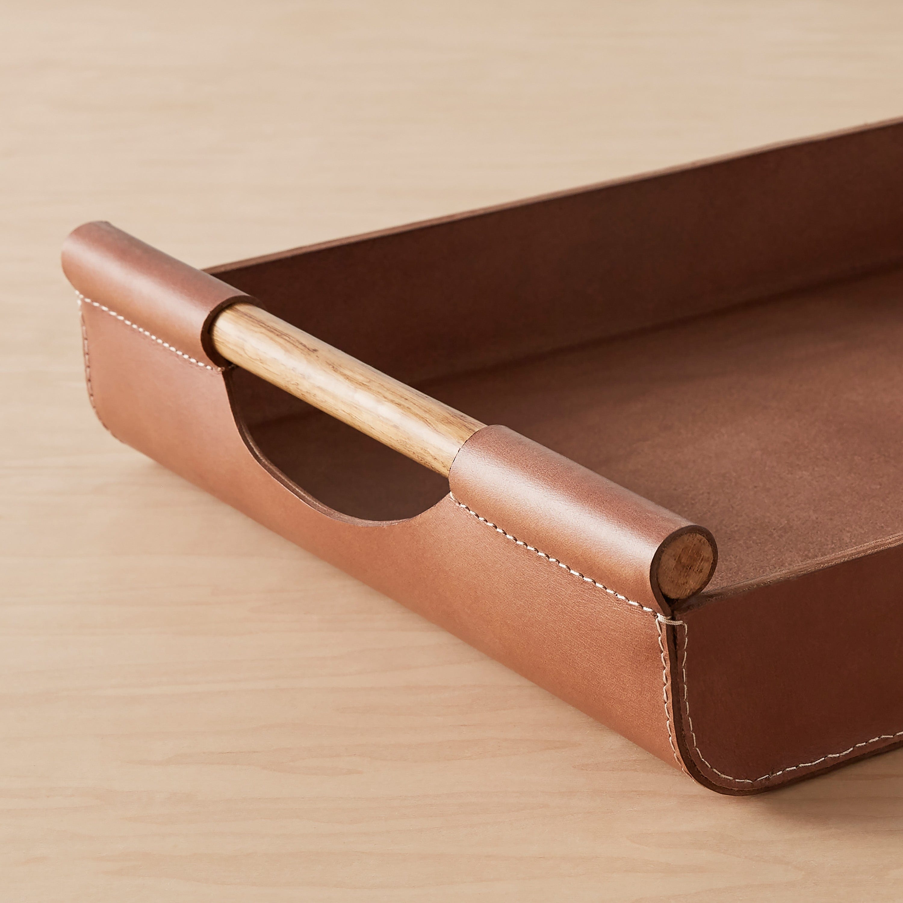 The Citizenry Prini Leather Tray | Natural - Image 2