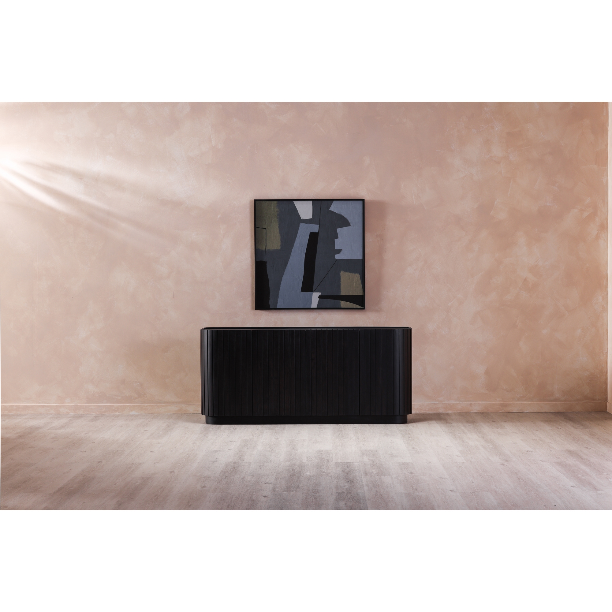 Nostalgia Framed Painting Cool Palette - Image 5