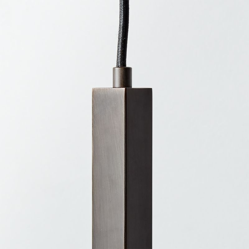 Lineaire Bronzed Black 7 Bulb Pendant Light - Image 4