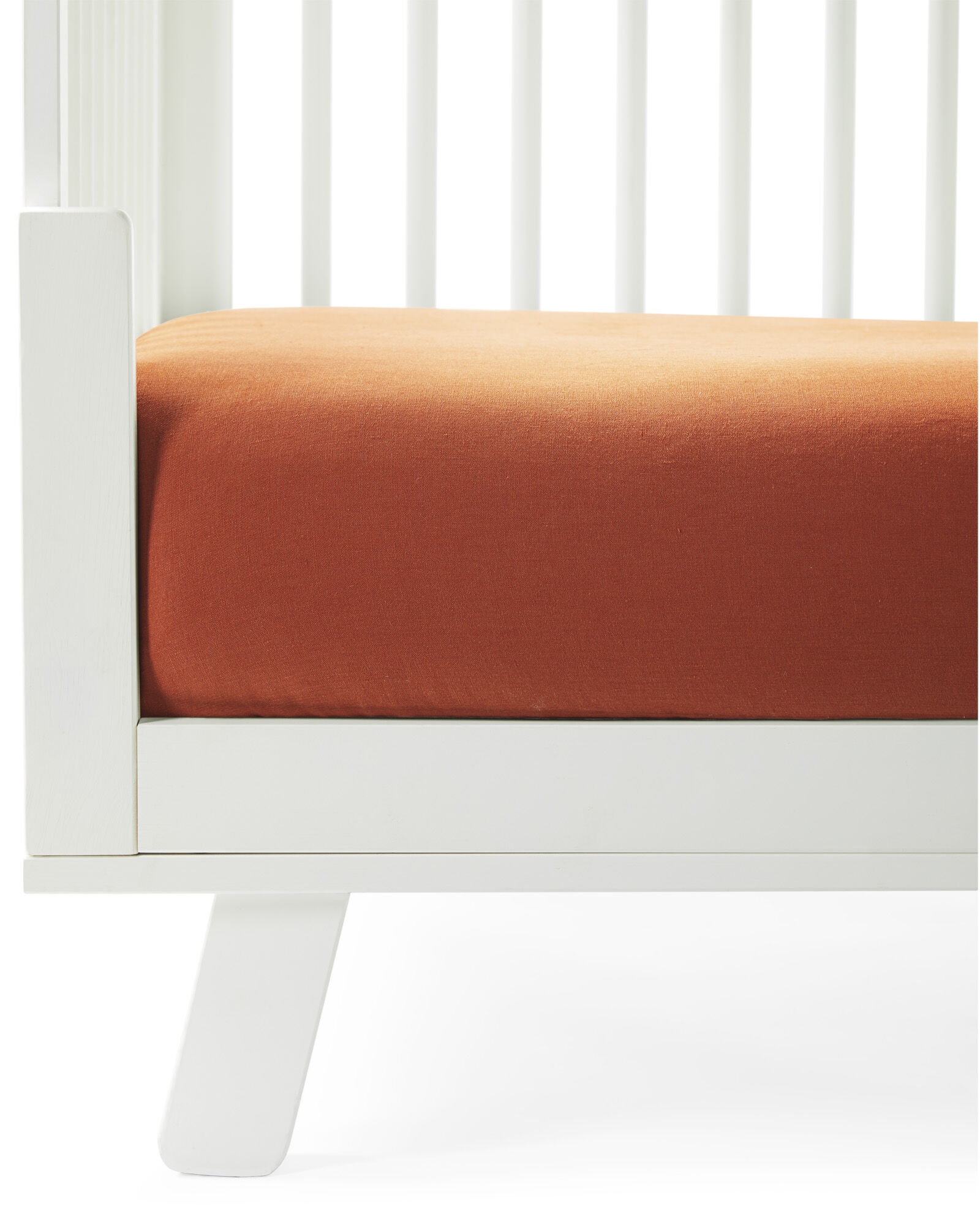 Positano Linen Crib Sheet - Image 0