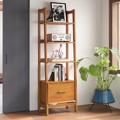 Stiles 70.13" H x 22.13" W Etagere Bookcase - Image 0