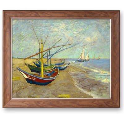 Boats At Saintes Maire By Vincent Van Gogh - Image 0