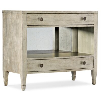 Sanctuary 2 Gemme 2 Drawer Nightstand - Image 0