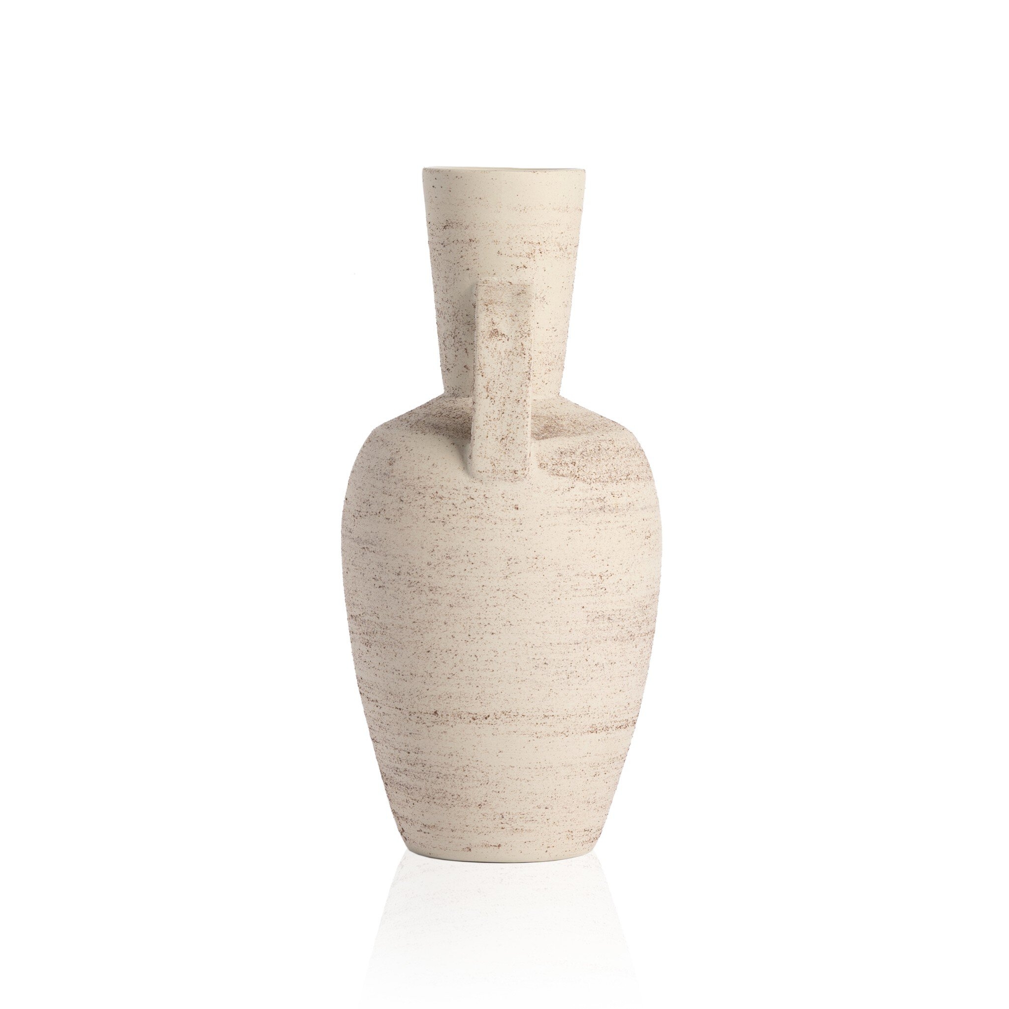 Pima Small Vase - Distressed Cream - Image 3